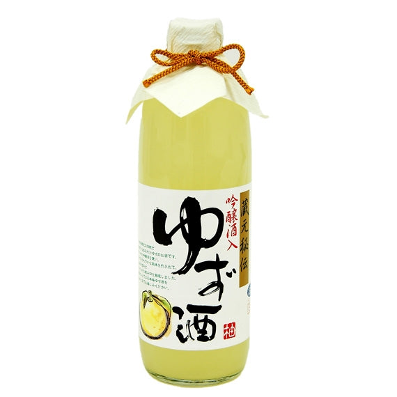 蔵元秘伝 吟醸酒入 ゆず酒 500ml