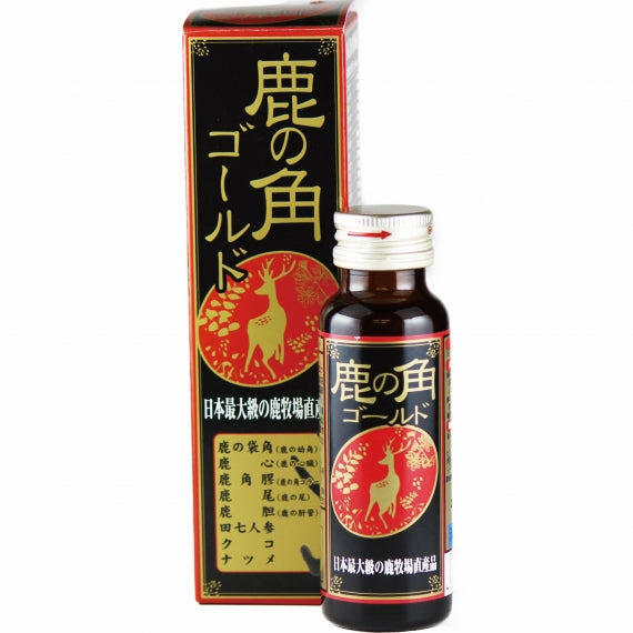 鹿の角ドリンクゴールド（１０本入）