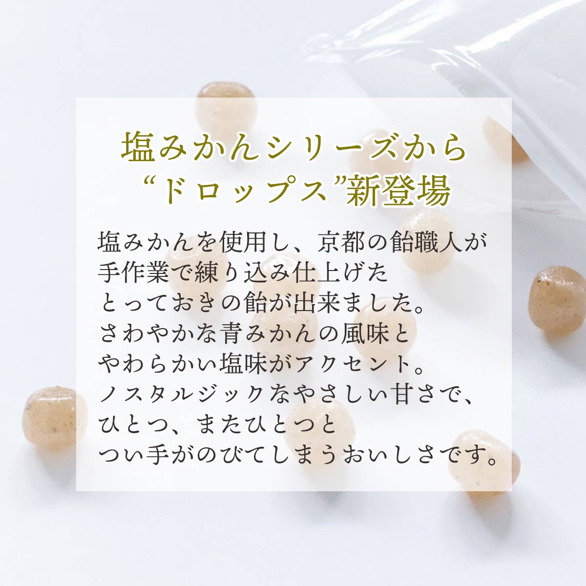 塩みかん ドロップス 80g