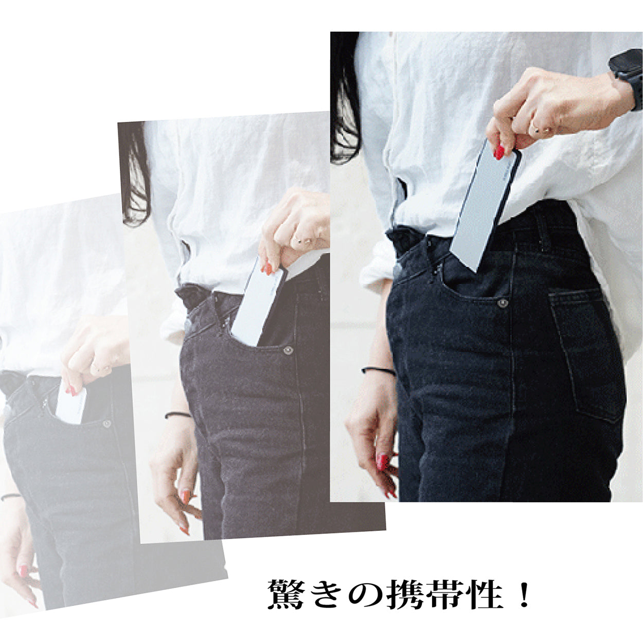 【送料無料】SLIMGLASSES（スリムグラス）（度数：＋1.00～+3.50）～スマホより薄い人気のモバイル老眼鏡～【生活用品・工芸品】