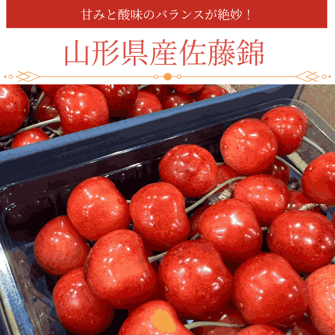 【予約販売】山形県産佐藤錦(少量月山錦入り)700g バラパック詰【送料無料】【朝採りさくらんぼ】