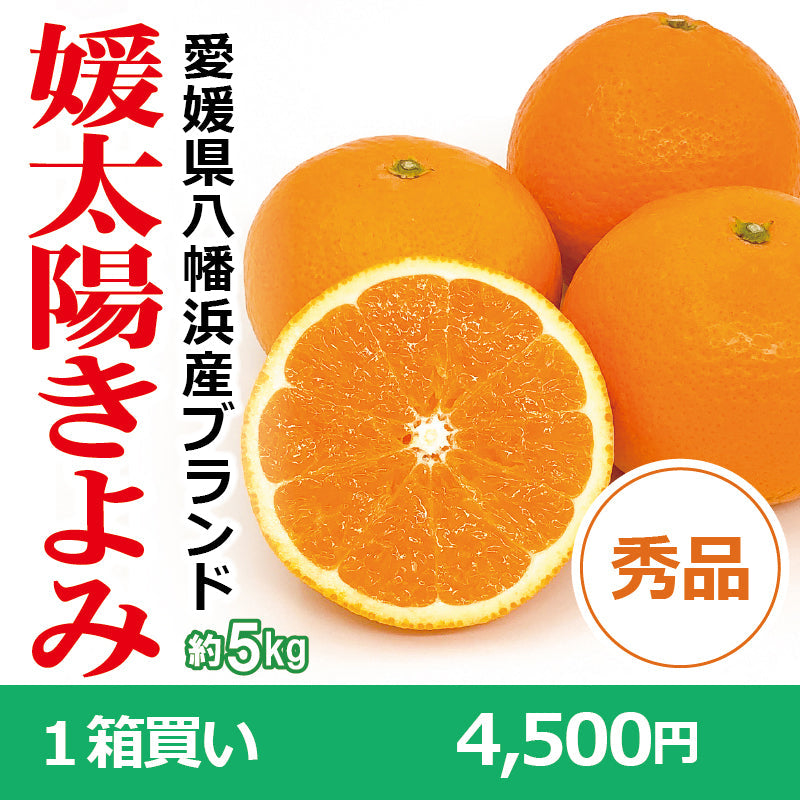 ※今季販売終了※【送料無料】愛媛県産「きよみ」‐媛太陽きよみ-〈秀品〉約5kg