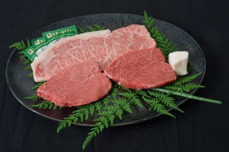 【送料無料】佐賀牛ステーキ食べ比べ3枚入り