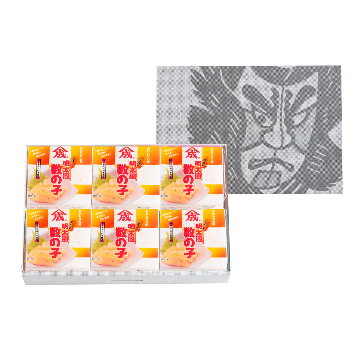 からし明太風数の子【食べきりパック×6個箱入セット】