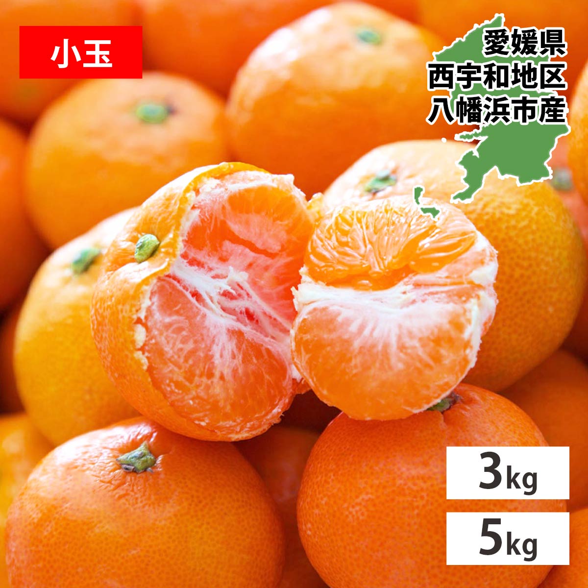 【予約】愛媛みかん 訳あり 小玉 3S～Sサイズ