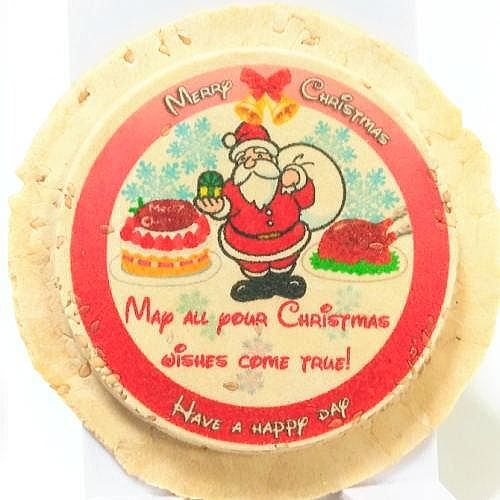 サンタさんのクリスマスプレゼント南部せんべい単品