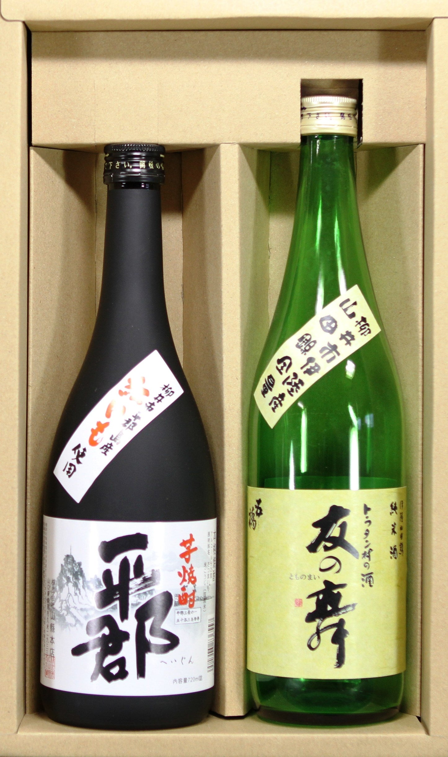 芋焼酎25度『平郡(へいぐん)』と五橋『友の舞』呑み比べセット(720ml)×2本