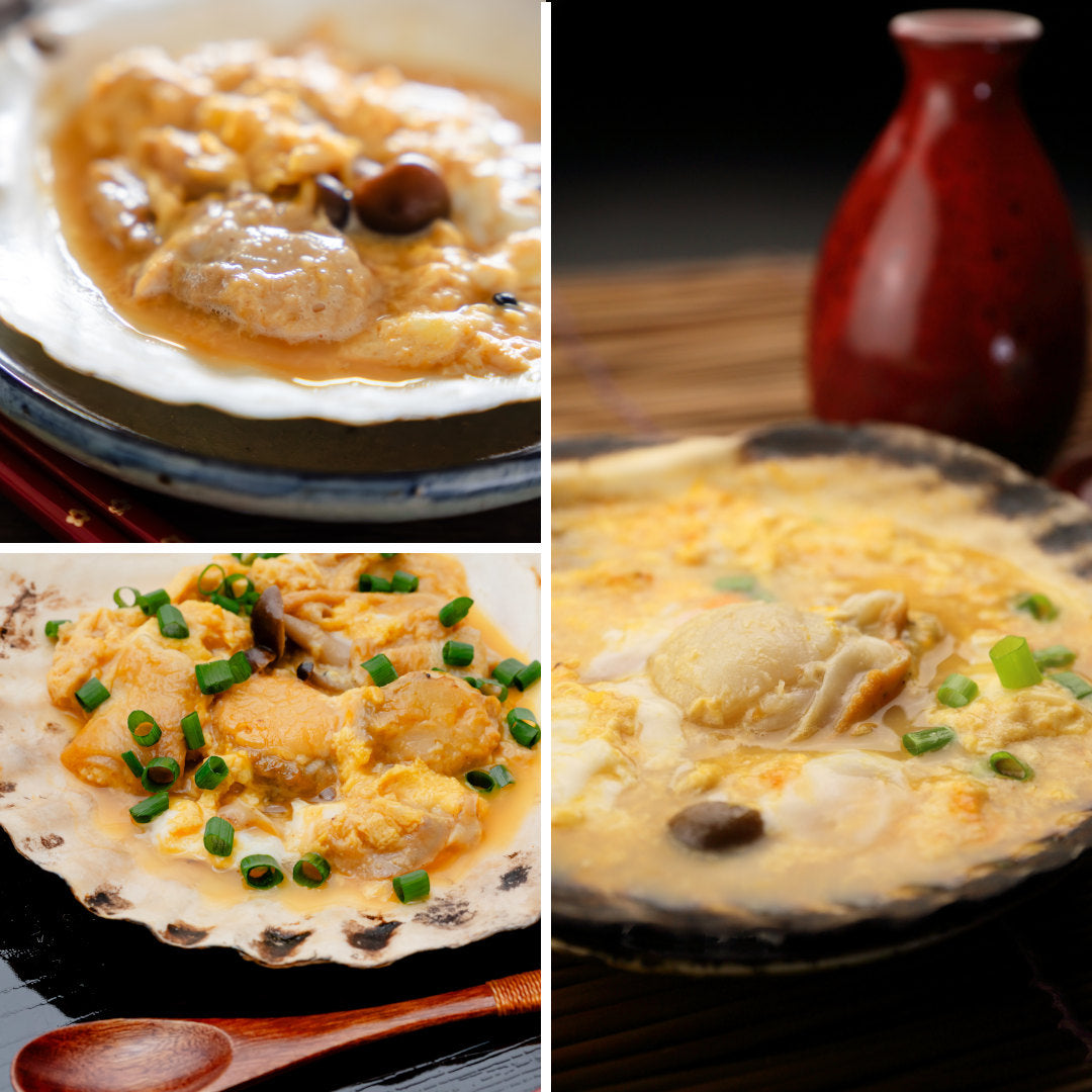 青森県産ほたてでご飯をおいしく！ 混ぜご飯の素(2合用)＆貝焼きみその素(2人前)各1袋
