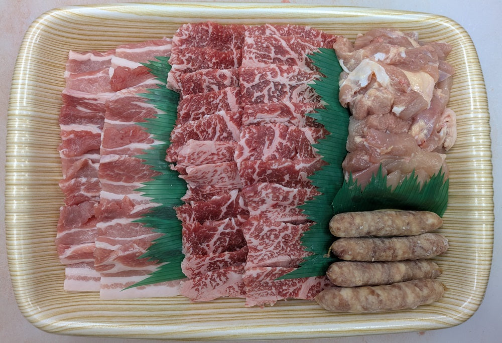 宮崎県産　パイン牛　焼肉セット　