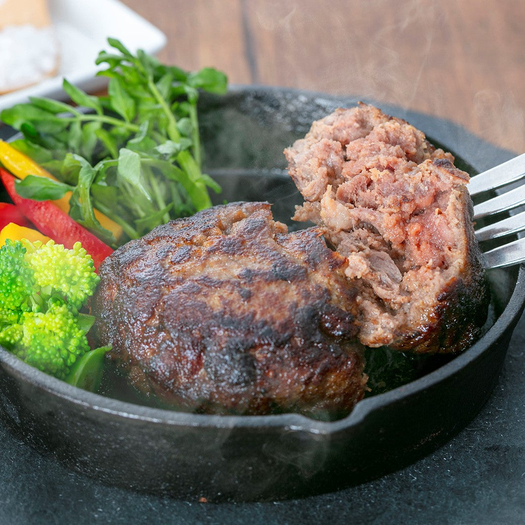 鹿児島県産黒毛和牛＆かごしま黒豚　ハンバーグ食べ比べセット
