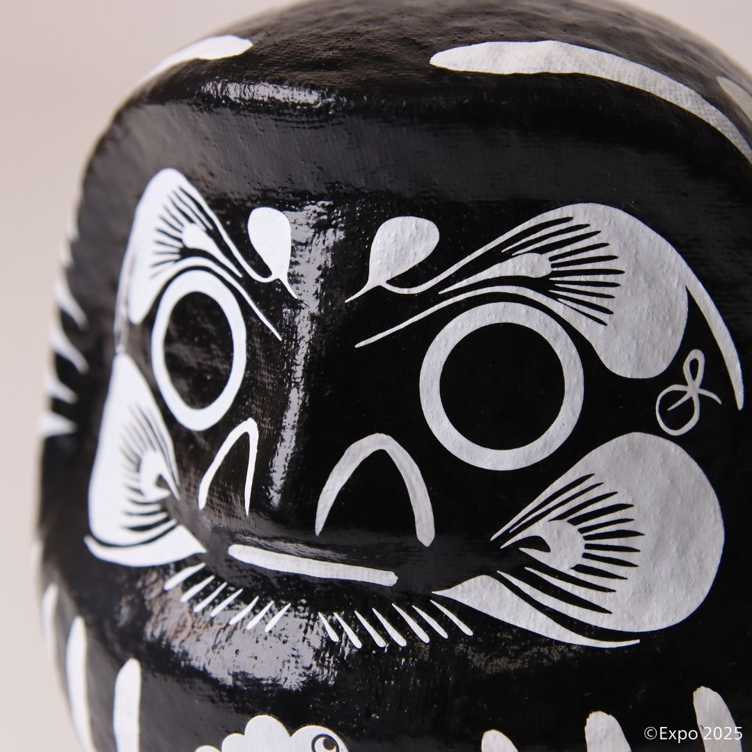 EXPO2025 公式ロゴ 高崎だるま 黒 【販売終了】 | 47CLUB – 名産・特産