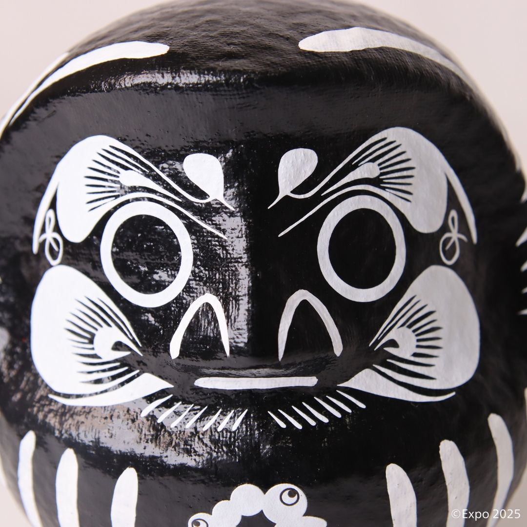 EXPO2025 公式ロゴ 高崎だるま 黒 【販売終了】 | 47CLUB – 名産・特産