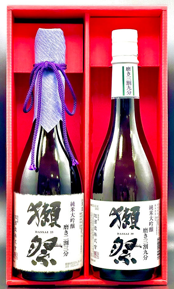 獺祭　二割三分と三割九分セット(720ml）×2本
