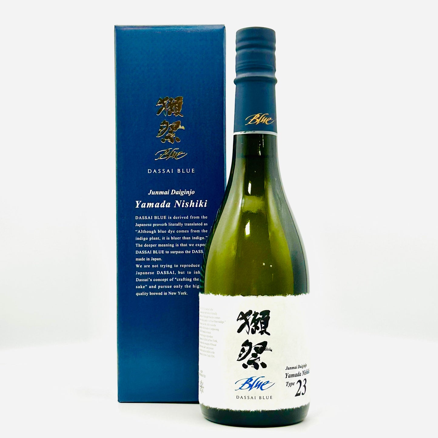 ★新登場！ニューヨークからやって来た！8/1～山口県内限定取扱い！獺祭BLUE23 from NY(720ml)※専用BOX入り