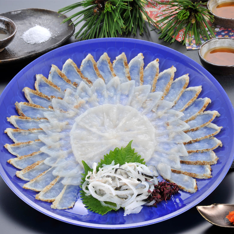 食楽庵ふる川 ふく刺し三種盛り（4人前）「送料込」