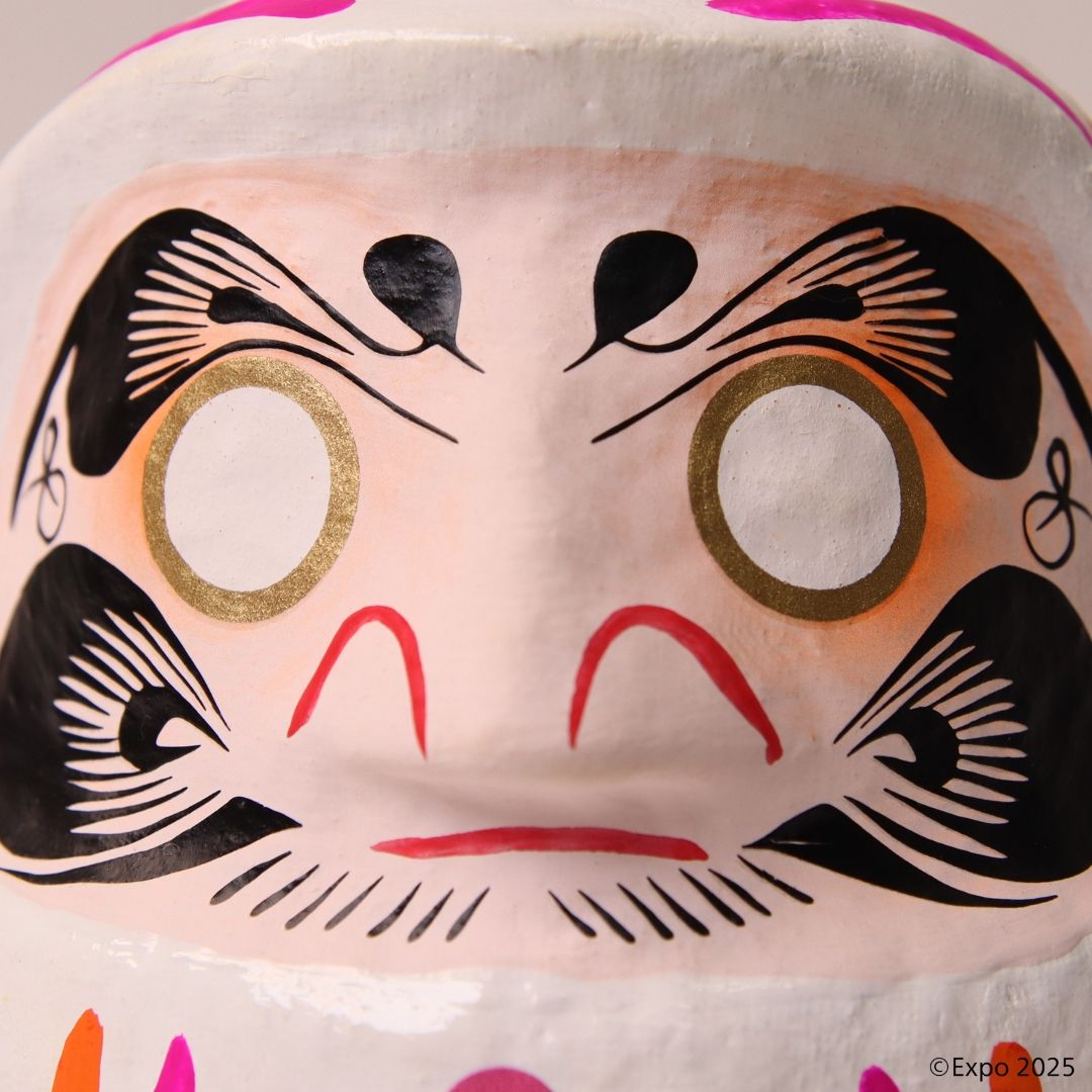 ミャクミャク 高崎だるま 虹　万博　EXPO2025 EXPO2025 ミャクミャク 高崎だるま 虹【販売終了】 | 47CLUB – 名産