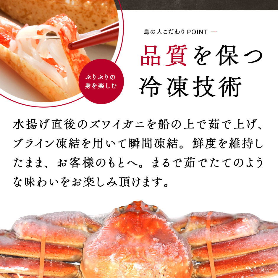 本ズワイガニ(姿)