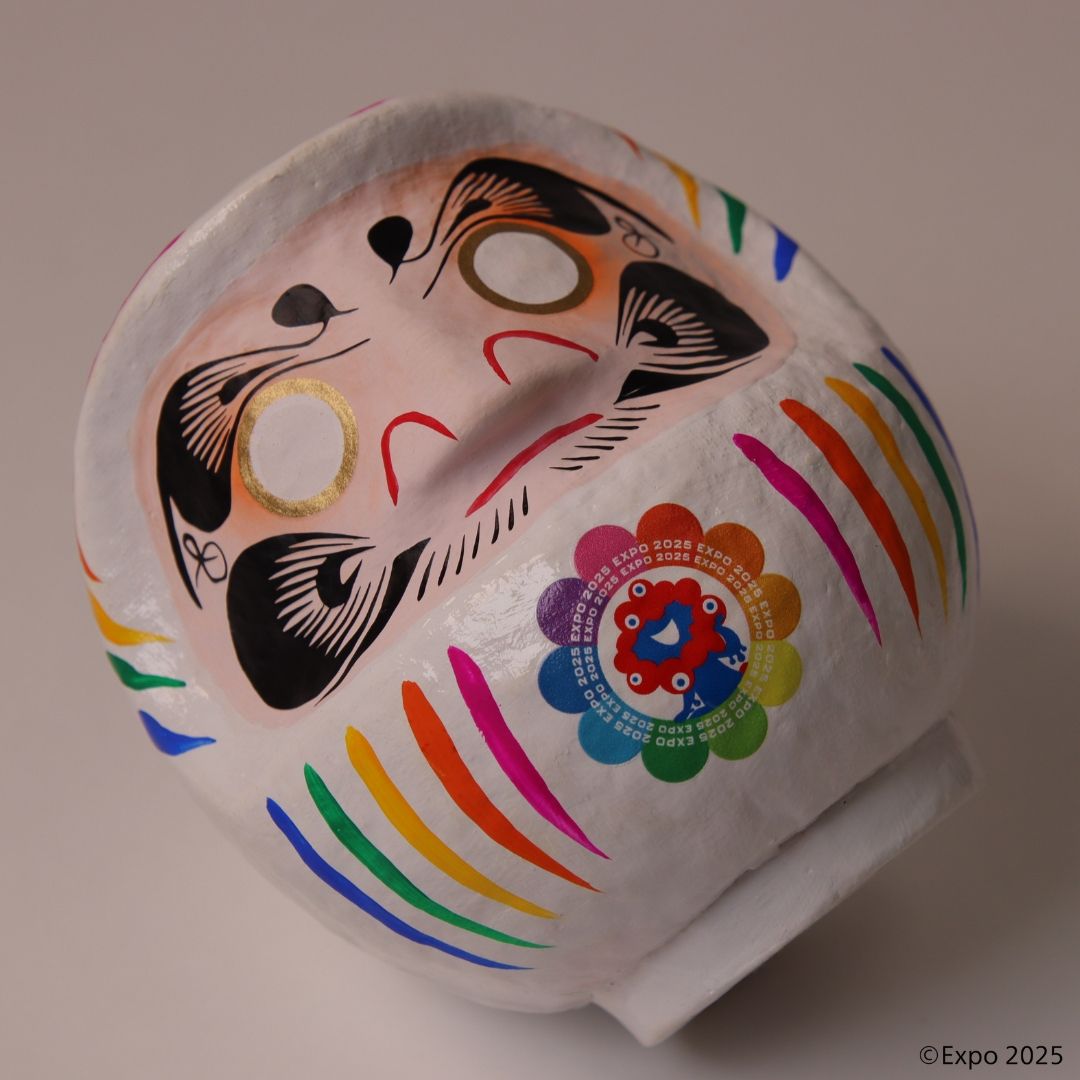 【再入荷】EXPO2025 ミャクミャク  高崎だるま  YNC/004 虹