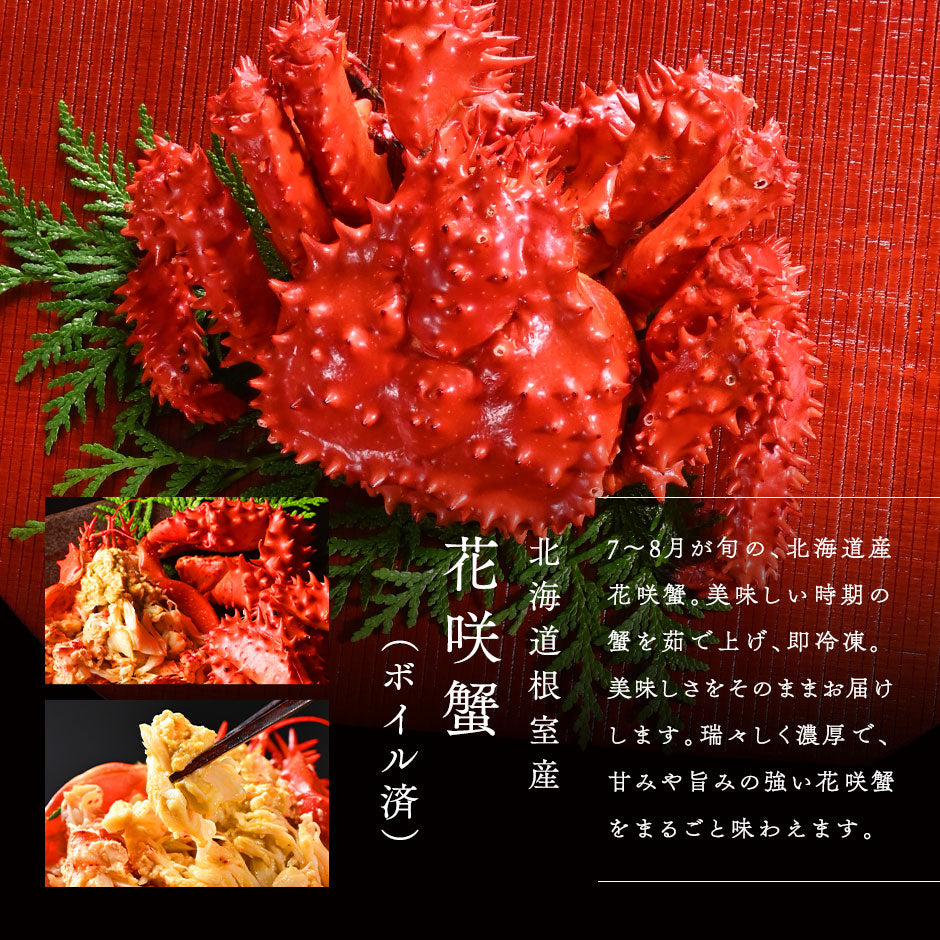【数量限定】＼ウニと花咲ガニが必ず入る／　9点海鮮福袋【送料無料】