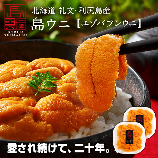 【9月5日～9月6日お届け】うに 北海道 礼文・利尻島産 生エゾバフンウニ 内祝い 雲丹 無添加 生うに 塩水パック 塩水ウニ ギフト グルメ 食品 食べもの 海鮮 海鮮丼 寿司 贈り物 お取り寄せグルメ