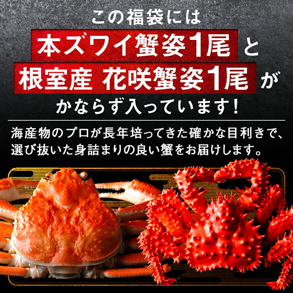 二大蟹とウニが必ず入る11点 海鮮福袋【送料無料】