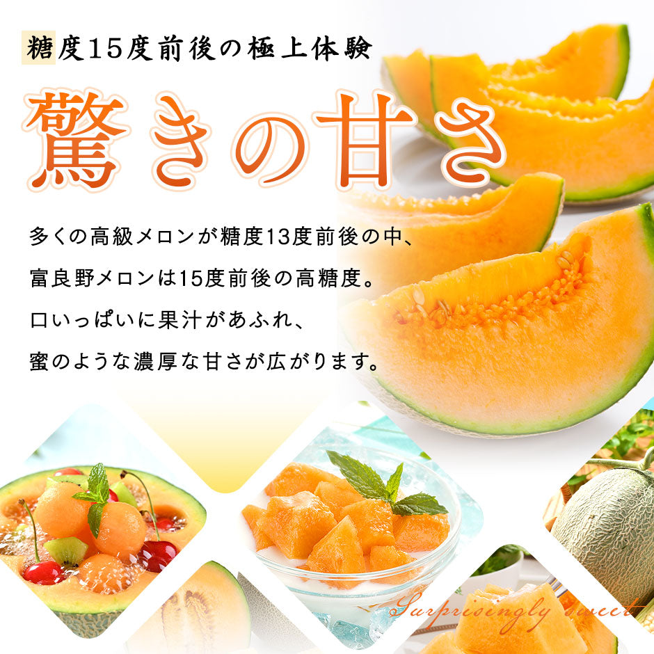 夏ギフト 富良野 メロン 秀品 送料無料 北海道 産地直送 フルーツ 果物【農作物】【島の人】【お取り寄せグルメ】御中元 お取り寄せグルメ ギフト 北海道 食べ物 食品 ふらの 果物 グルメ フルーツ