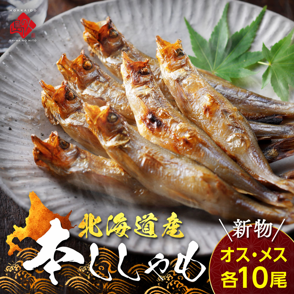 【肉厚・濃厚！】北海道産 本ししゃも　オス・メス食べ比べ【送料無料】