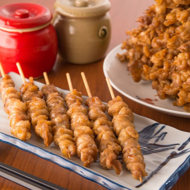 【博多名物】ねじねじとり皮　＜30本入り＞　※２個以上購入で送料無料※　冷凍便