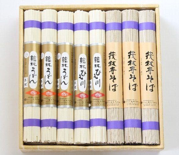 【最高級・玉練】　うどん・ひも川・そば　15本入