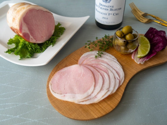 【ギフト期間のみ販売】鹿児島黒豚布巻きロースハム