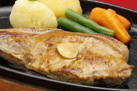 【送料無料・冷蔵配送】白金豚ロース120g 5枚（個別真空）