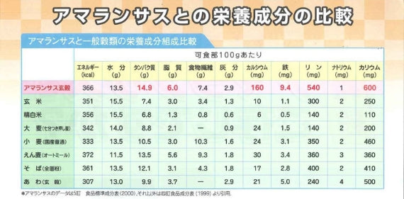 信州伊那路 アマランサスそば