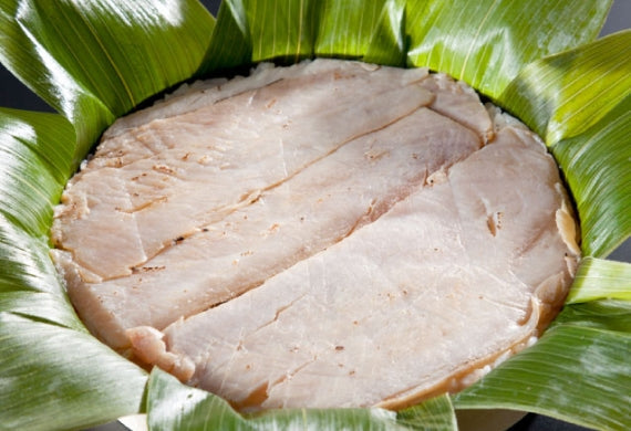 天然　づけ炙りぶり寿し