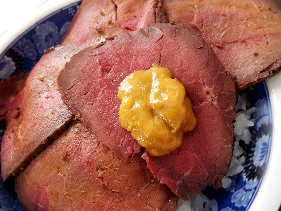 【うに：送料無料】特撰ローストビーフスライス・利尻島一夜漬うにセット※料理店の高級メニューをご家庭で！※