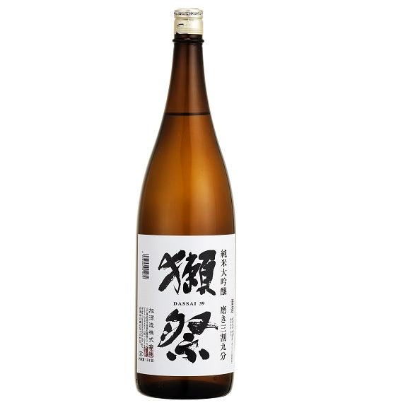 ★大人気！・獺祭磨き三割九分(1800ml×2本)クロネコ酒パック入り※包装不可。