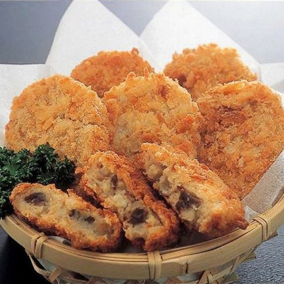 【送料無料】ｺﾞﾛｯとしたお肉が入った和牛コロッケ