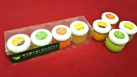 お手軽に試せる！  お野菜ジャム小瓶4本セット