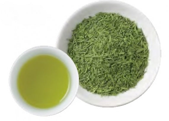 ≪宇治銘茶・京洛茶座≫ 抹茶入り煎茶　緑扇 45ｇ袋