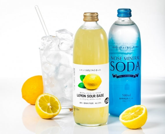 旨みぎゅっとレモンペースト入り　にごり皮ごとレモンサワーベース（500ml×12本）