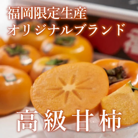 【予約販売】 福岡産秋王 【贈答人気】【季節お薦め】【秋】【フルーツ】【柿】