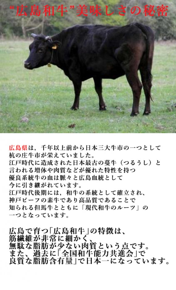 Ａ５ランク広島牛プレミアムローストビーフ～黒トリュフソース付～
