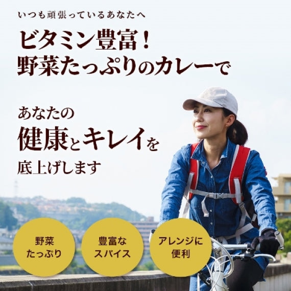 具だくさん野菜カレー 200g (2パック～10パック) 【送料無料】【レトルト】【常温長期保存】