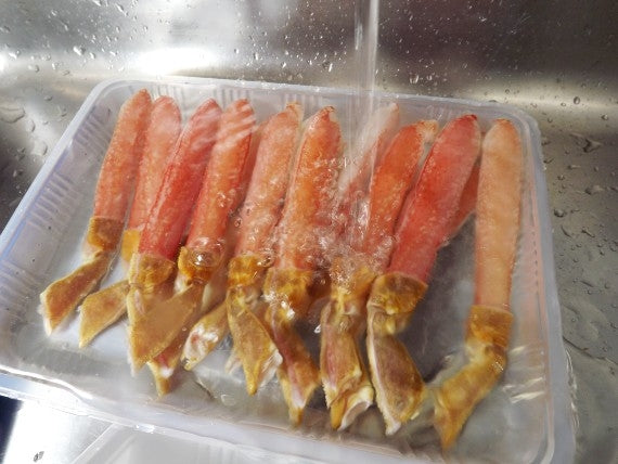 【新物は再入荷！大きな15本入】＜最も美味しい第一脚肉のみ＞簡単 お刺身！ステーキ・しゃぶしゃぶ鍋用　500ｇ15本です。2.3人前です。★9月製造したばかりの過去イチすばらしい足入荷しました★