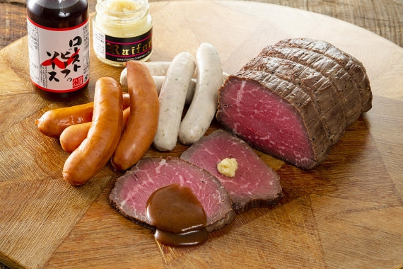 ハム ギフト 送料無料 詰め合わせ 父の日 御歳暮 御年賀「ローストビーフで高級レストラン気分セット」【ギフト】【ふるさと納税人気返礼品】【精肉・肉加工品】