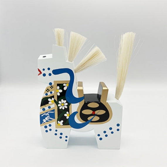 八幡馬　15cm　白