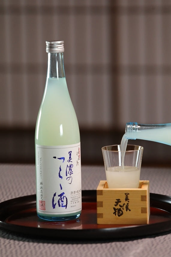 一番搾り!! 美濃天狗　純米活性にごり酒　【美濃のつらら酒」720ｍｌ×1　　　　　　　　　　　　　　　　【日本酒】【岐阜の酒】【地産地消】【可児の酒】