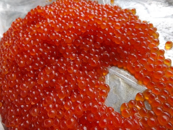【特製いくら醤油漬200ｇ】　食べきりサイズ200ｇ※昔ながらの素朴な味付けで！【新物入荷しました】