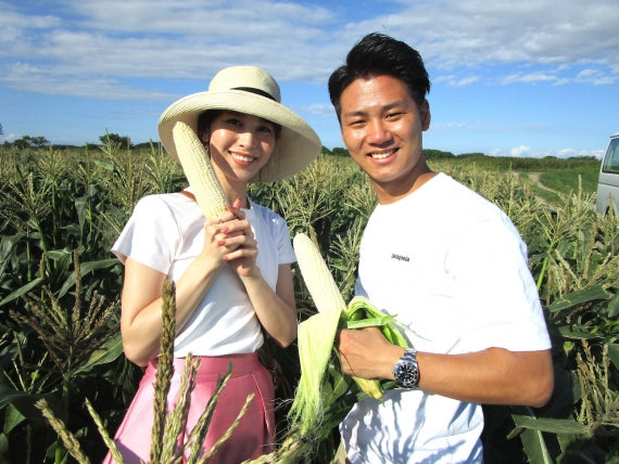 【朝どれ出荷中！】北海道産とうきび白（ピュアホワイト）10本セット　低農薬栽培【送料込】