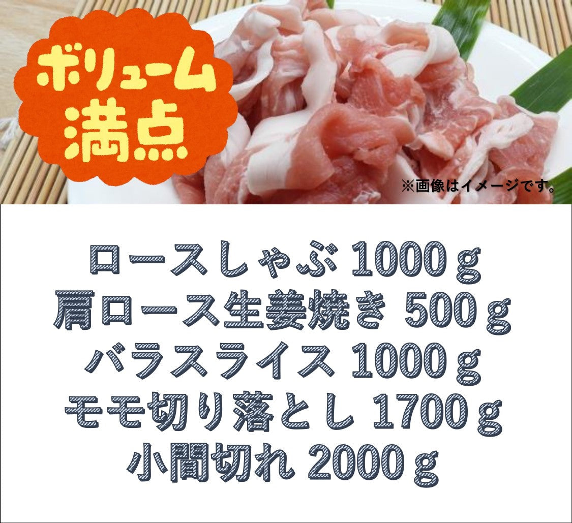 【冷凍】 知多豚よくばりセット6.2ｋｇ