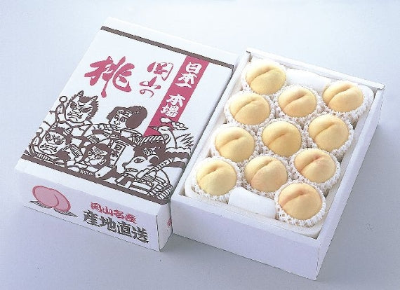 「岡山産最高級の桃」清水白桃 9個～12個（約2.7kg）【お中元2025】【フルーツ】【発送は7/20～7/31まで】